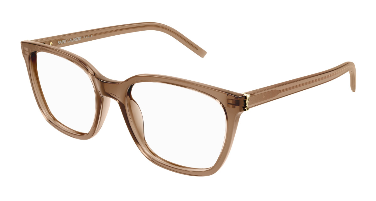 Saint Laurent Eyeglasses SL M129 006 Brown