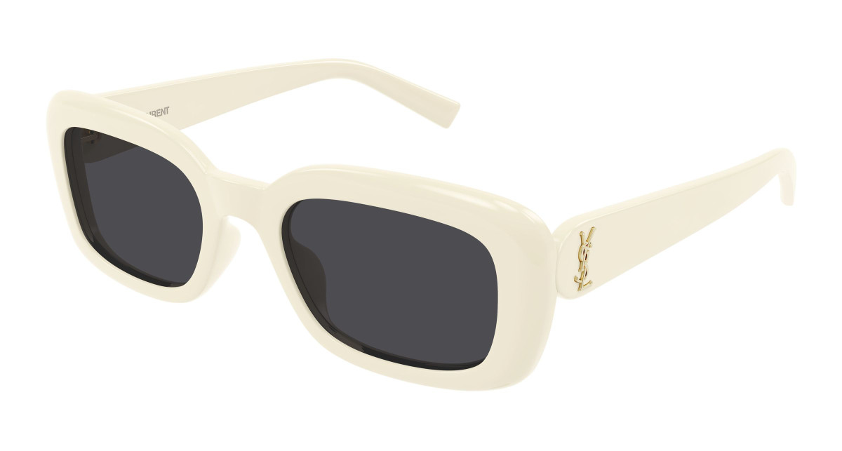 Saint Laurent Sunglasses SL M130 007 Ivory