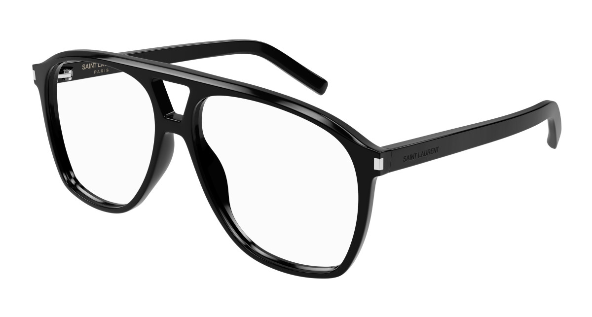 Saint Laurent Eyeglasses SL 596 DUNE OPT 001 Black