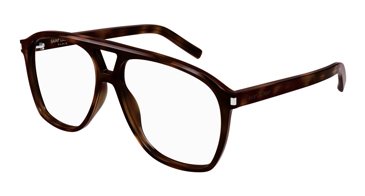 Saint Laurent Eyeglasses SL 596 DUNE OPT 003 Havana