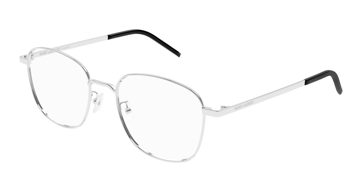 Saint Laurent Eyeglasses SL 682/F 001 Silver