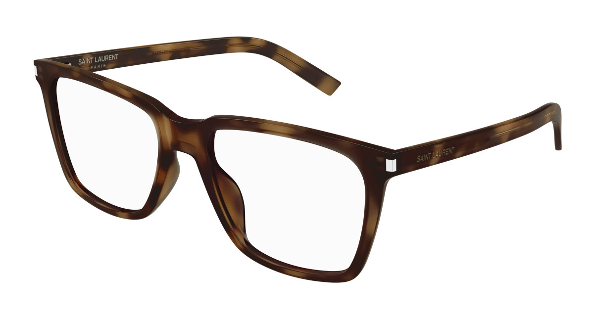 Saint Laurent Eyeglasses SL 717 SLIM 003 Havana