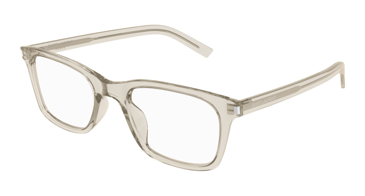 Saint Laurent Eyeglasses SL 718 SLIM 004 Beige