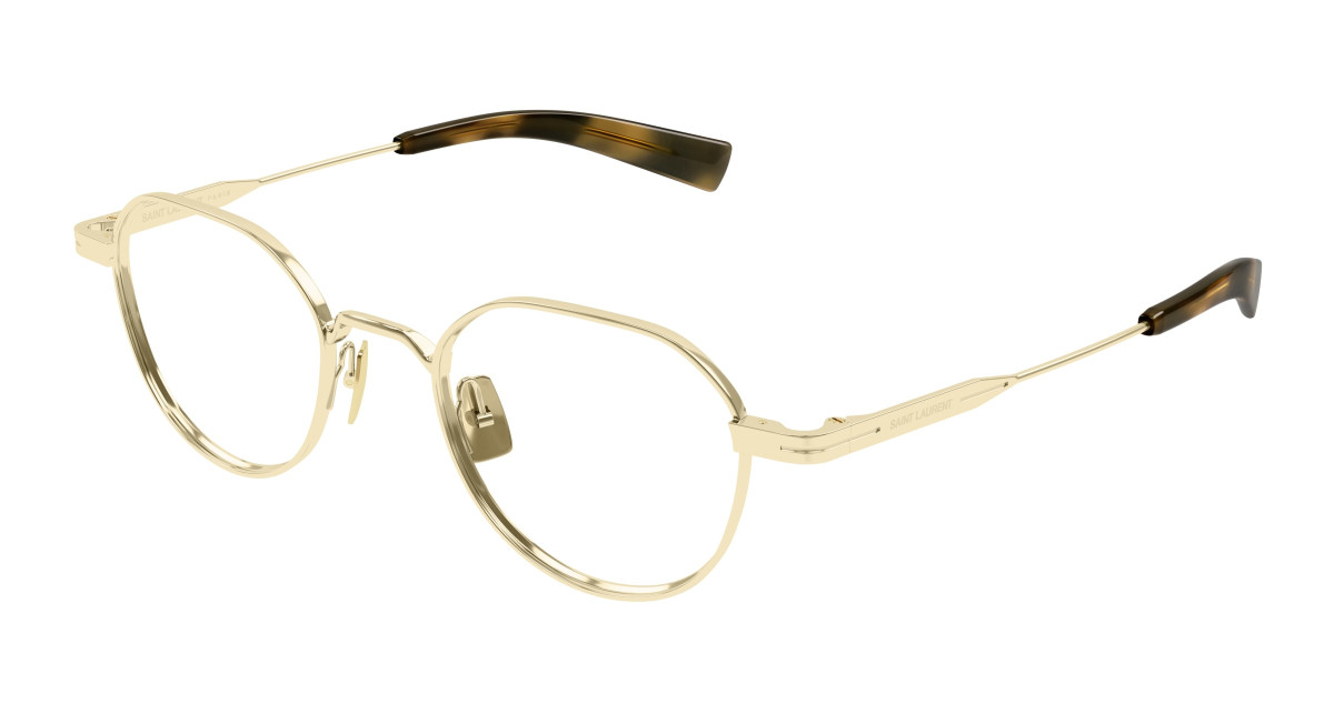 Saint Laurent Eyeglasses SL 730 003 Gold