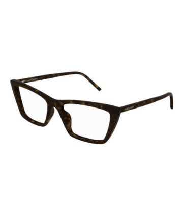 Saint Laurent Eyeglasses SL 737 MICA THIN OPT 002 Havana