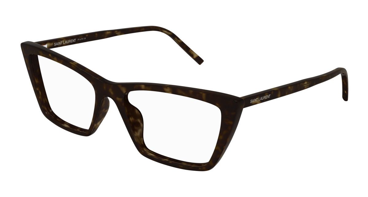 Saint Laurent Eyeglasses SL 737 MICA THIN OPT 002 Havana