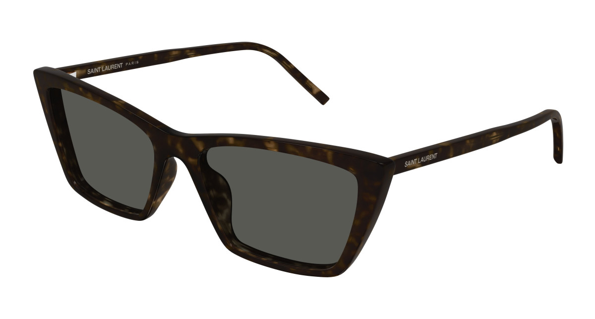Saint Laurent Sunglasses SL 737 MICA THIN 002 Havana