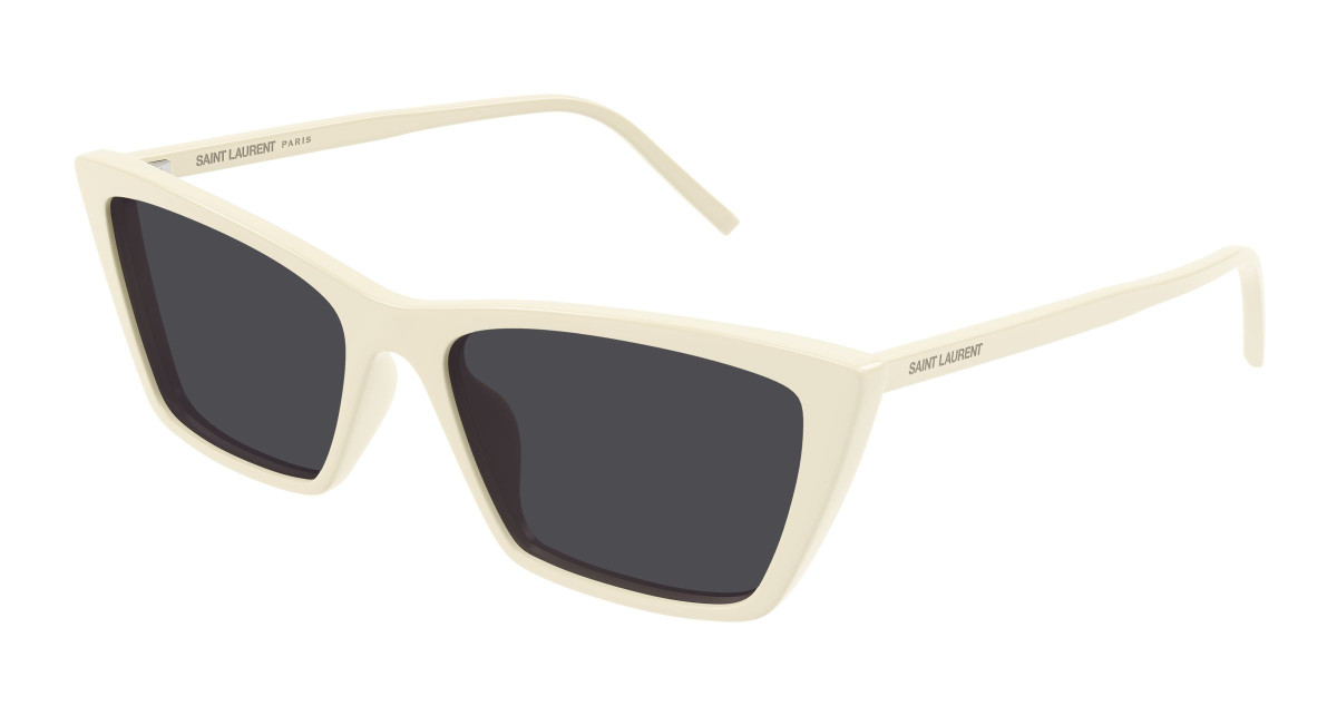 Saint Laurent Sunglasses SL 737 MICA THIN 005 Ivory