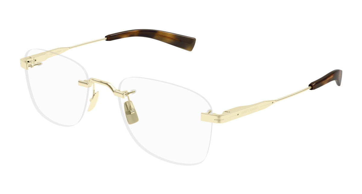 Saint Laurent Eyeglasses SL 744 002 Gold