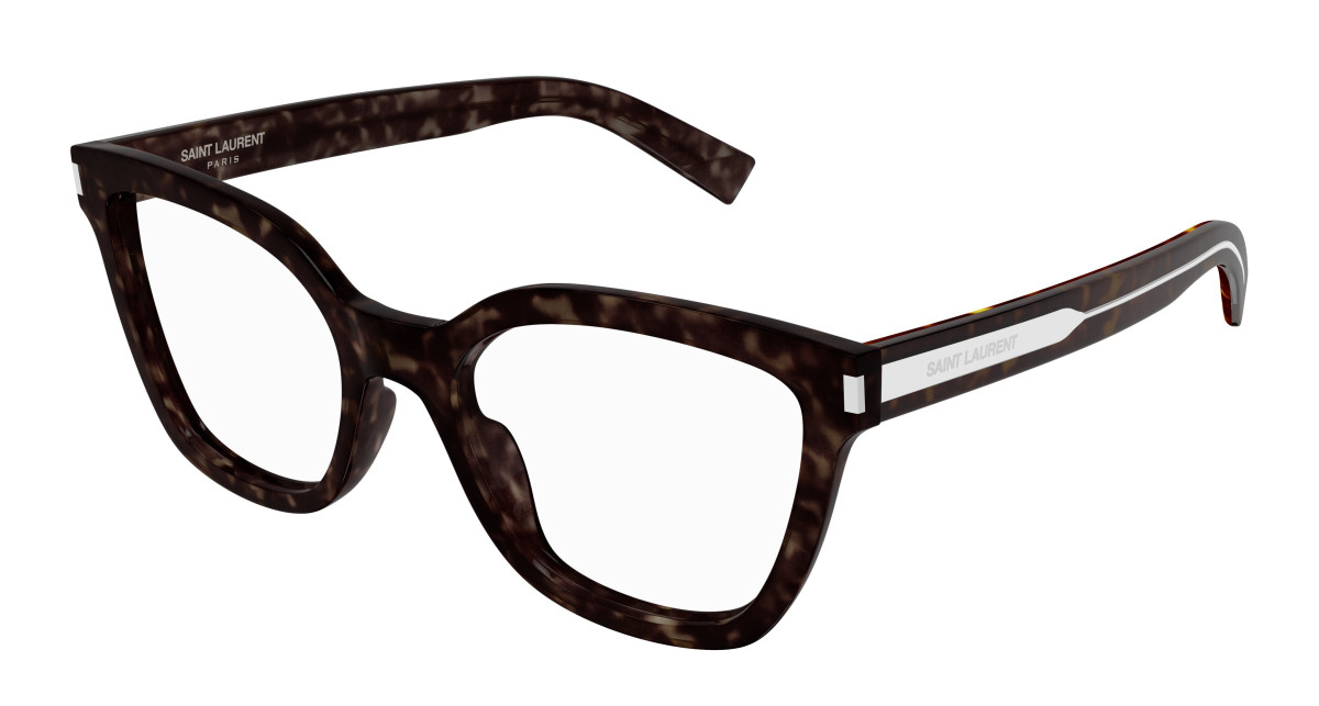 Saint Laurent Eyeglasses SL 748 002 Havana