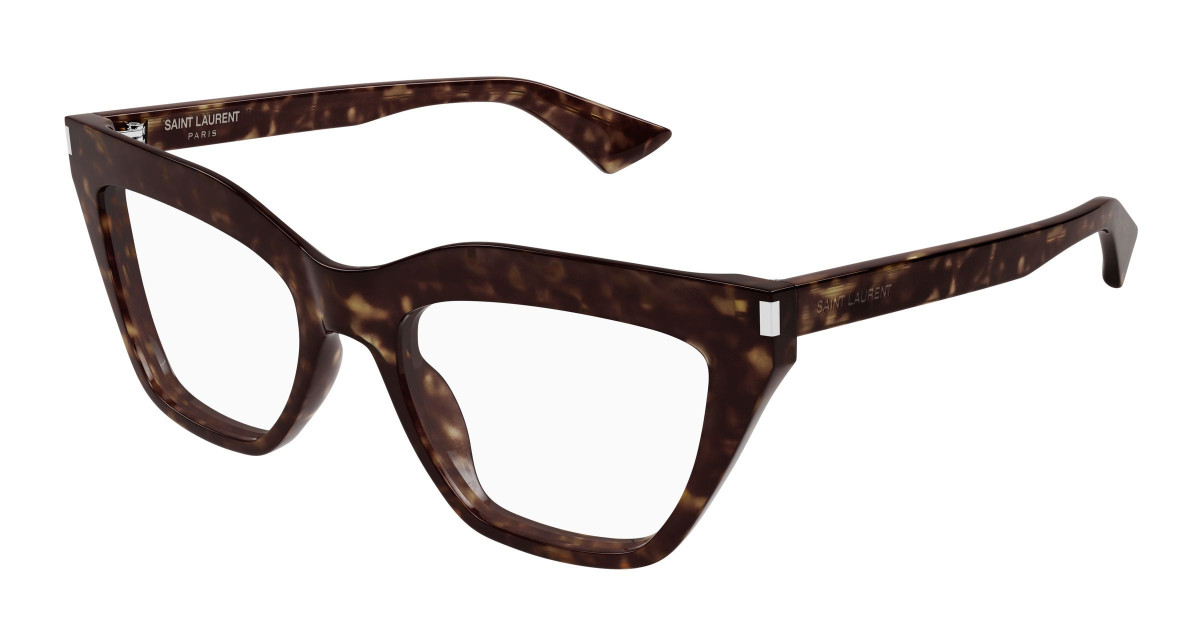 Saint Laurent Eyeglasses SL 760 002 Havana