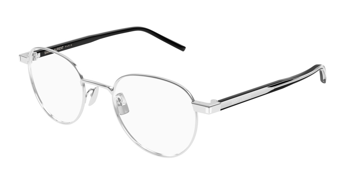 Saint Laurent Eyeglasses SL 781 001 Silver