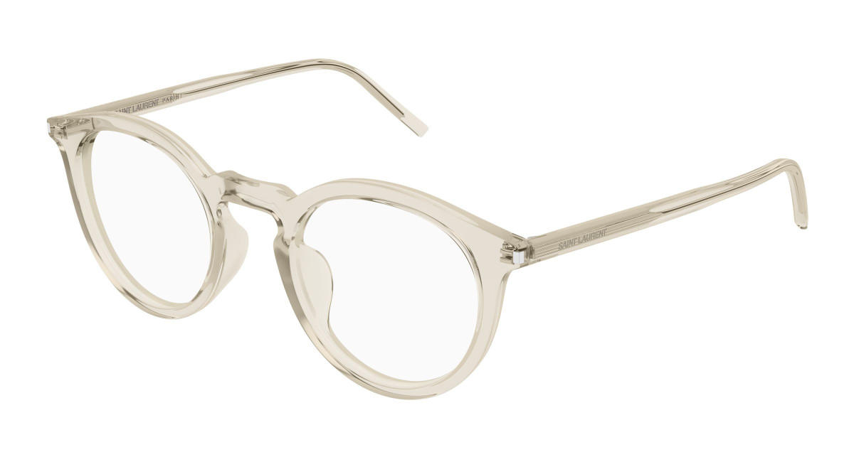 Saint Laurent Eyeglasses SL 347/F 004 Beige