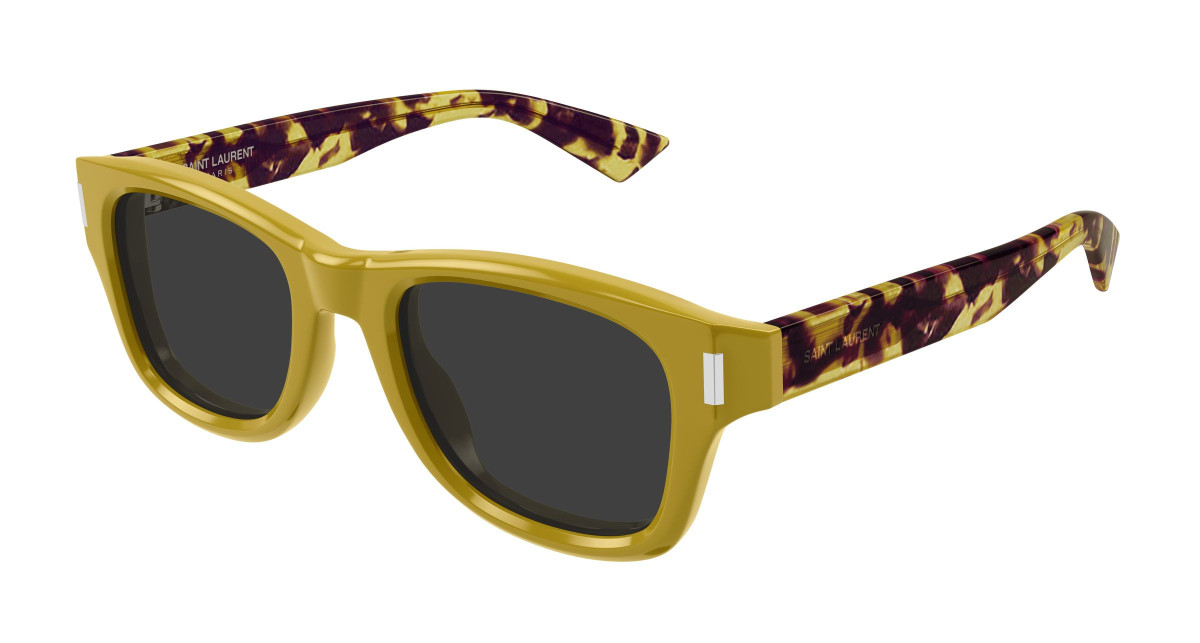 Saint Laurent Sunglasses SL 801 004 Yellow