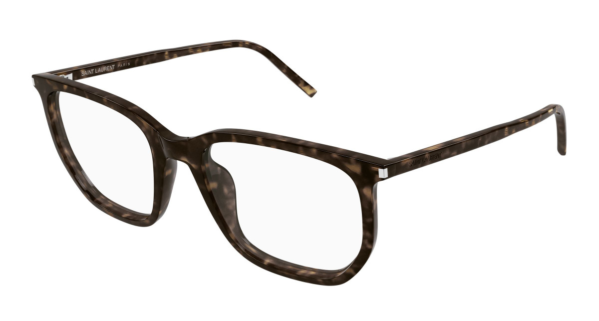 Saint Laurent Eyeglasses SL 802 002 Havana