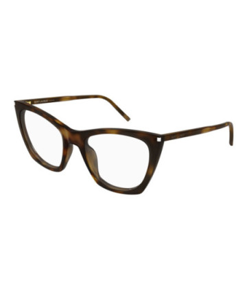 Saint Laurent Eyeglasses SL 214 KATE THIN OPT 003 Havana