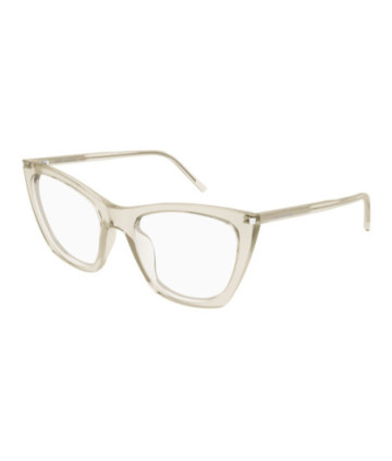 Saint Laurent Eyeglasses SL 214 KATE THIN OPT 004 Beige