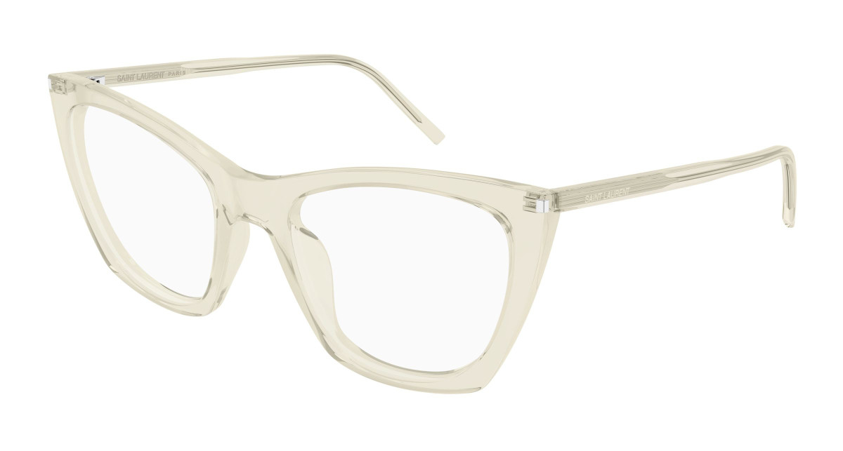 Saint Laurent Eyeglasses SL 214 KATE THIN OPT 007 Yellow