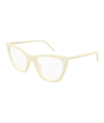 Saint Laurent Eyeglasses SL 214 KATE THIN OPT 008 Ivory
