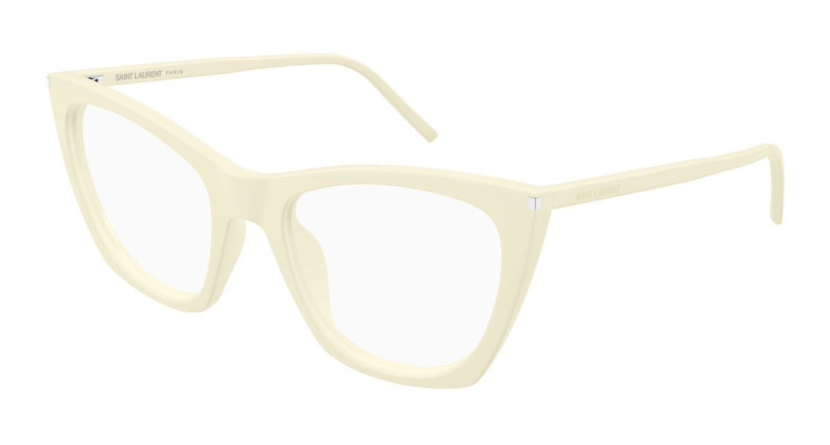 Saint Laurent Eyeglasses SL 214 KATE THIN OPT 008 Ivory