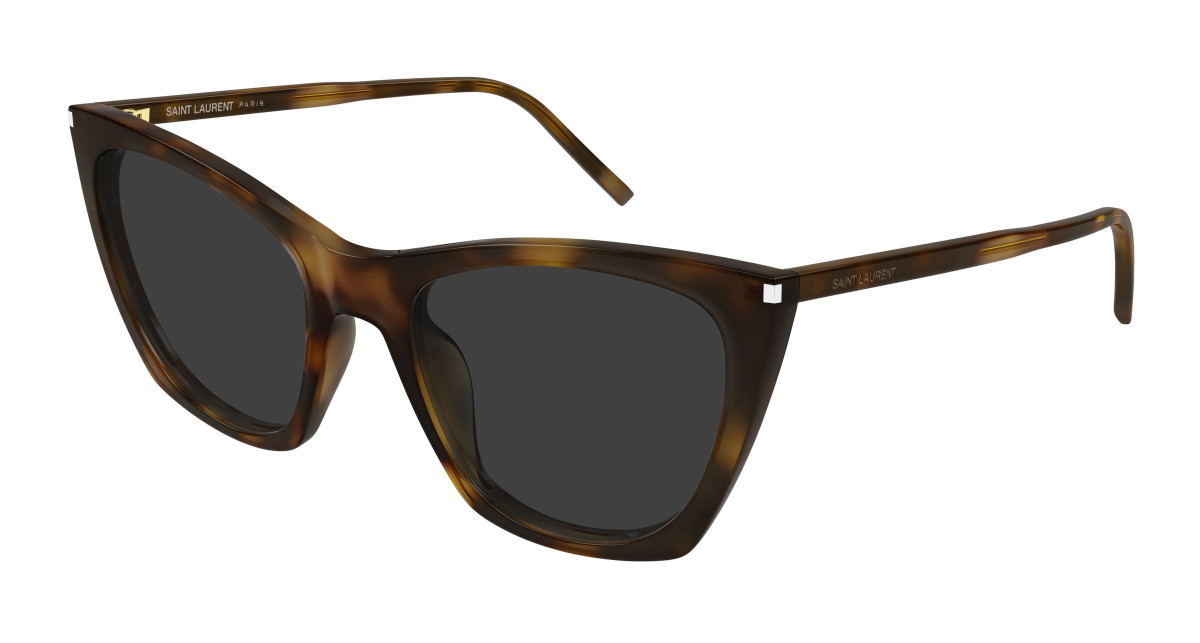 Saint Laurent Sunglasses SL 214 KATE THIN 003 Havana