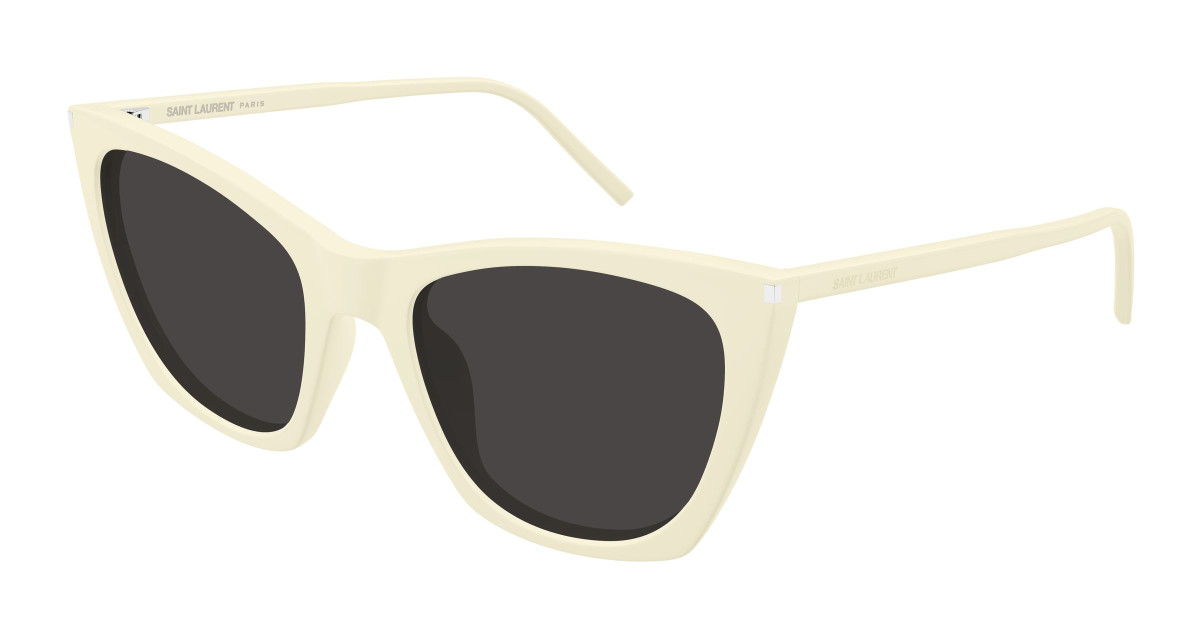 Saint Laurent Sunglasses SL 214 KATE THIN 005 Ivory