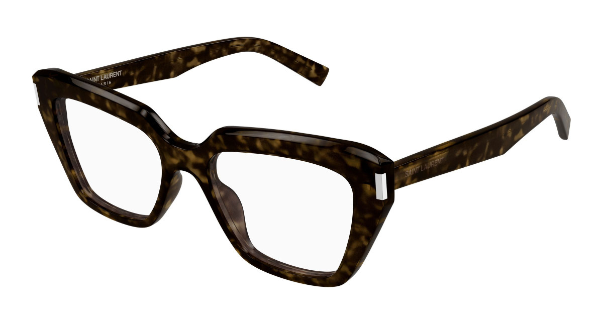Saint Laurent Eyeglasses SL 829 002 Havana