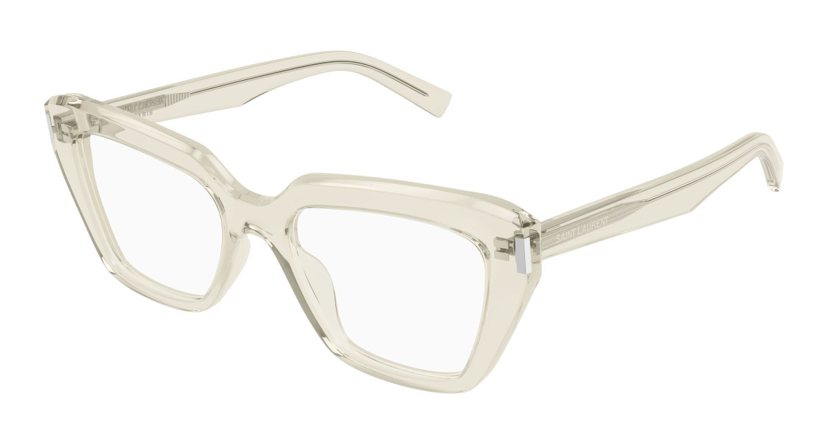 Saint Laurent Eyeglasses SL 829 004 Yellow