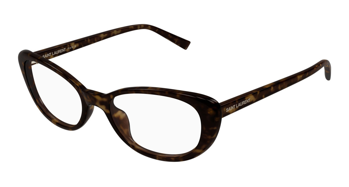 Saint Laurent Eyeglasses SL 822 OPT 002 Havana