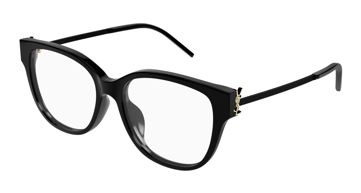 Saint Laurent Eyeglasses SL M48O_B/FN 001 Black