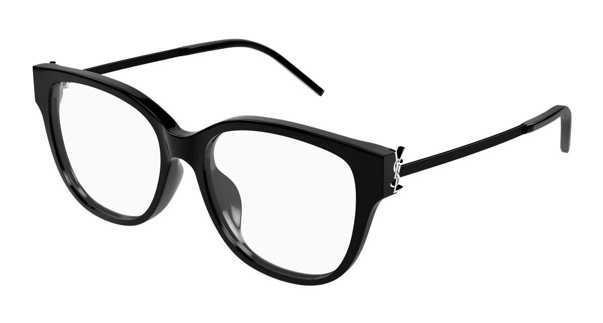 Saint Laurent Eyeglasses SL M48O_B/FN 002 Black