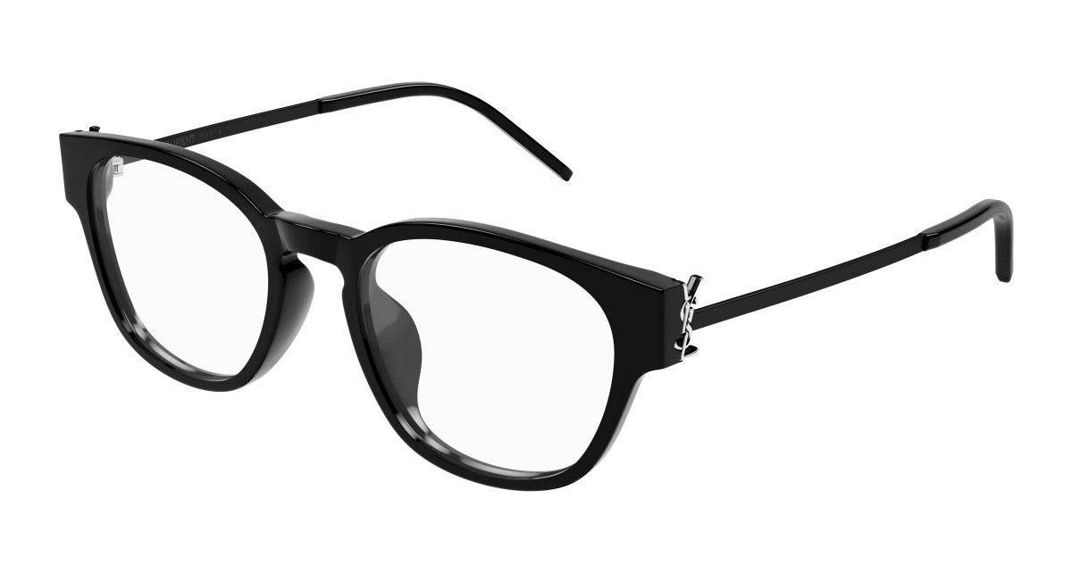 Saint Laurent Eyeglasses SL M48O_D/FN 002 Black