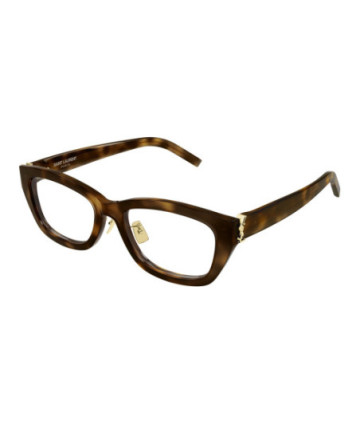 Saint Laurent Eyeglasses SL M153/J OPT 003 Havana