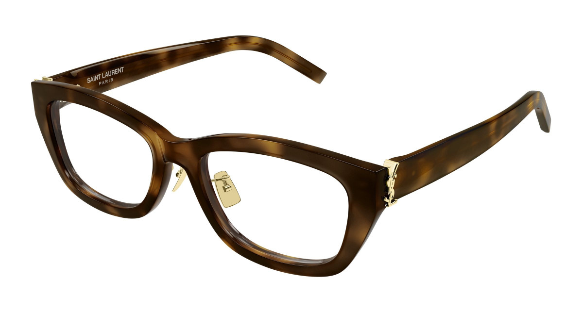 Saint Laurent Eyeglasses SL M153/J OPT 003 Havana
