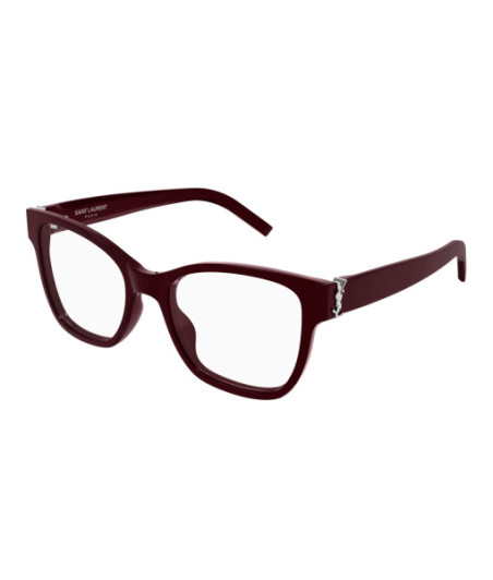 Saint Laurent Eyeglasses SL M158 006 Burgundy