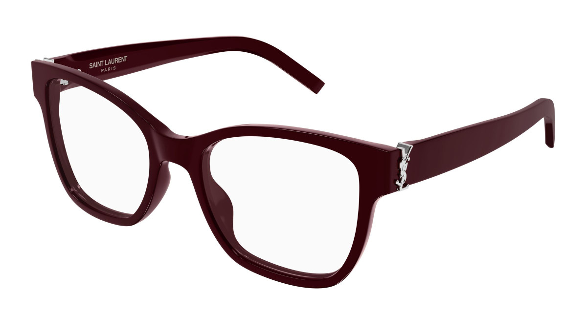 Saint Laurent Eyeglasses SL M158 006 Burgundy
