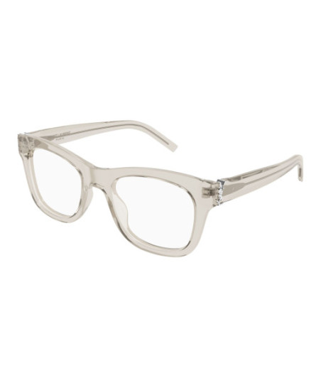 Saint Laurent Eyeglasses SL M159 004 Beige