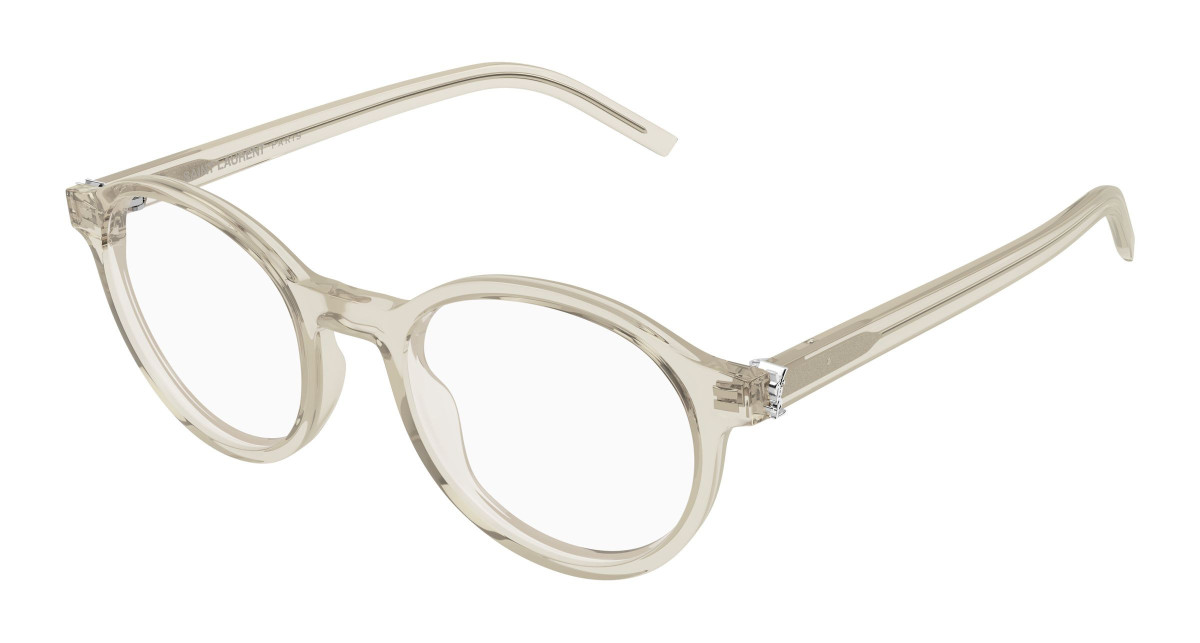 Saint Laurent Eyeglasses SL M163 004 Beige
