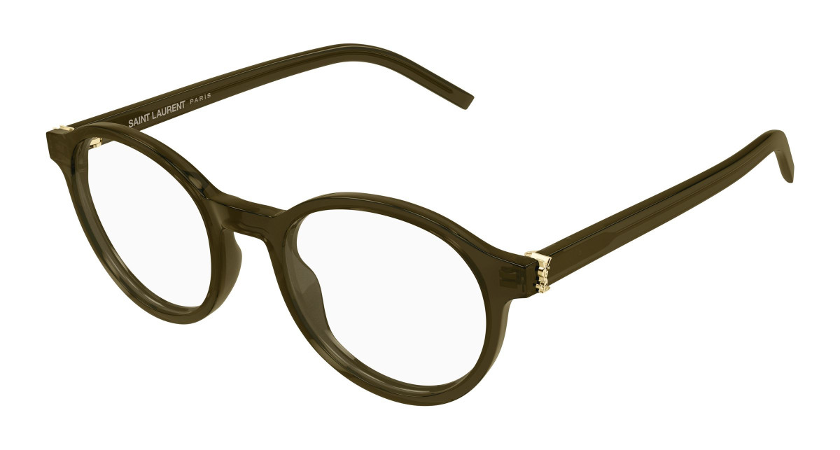 Saint Laurent Eyeglasses SL M163 005 Brown