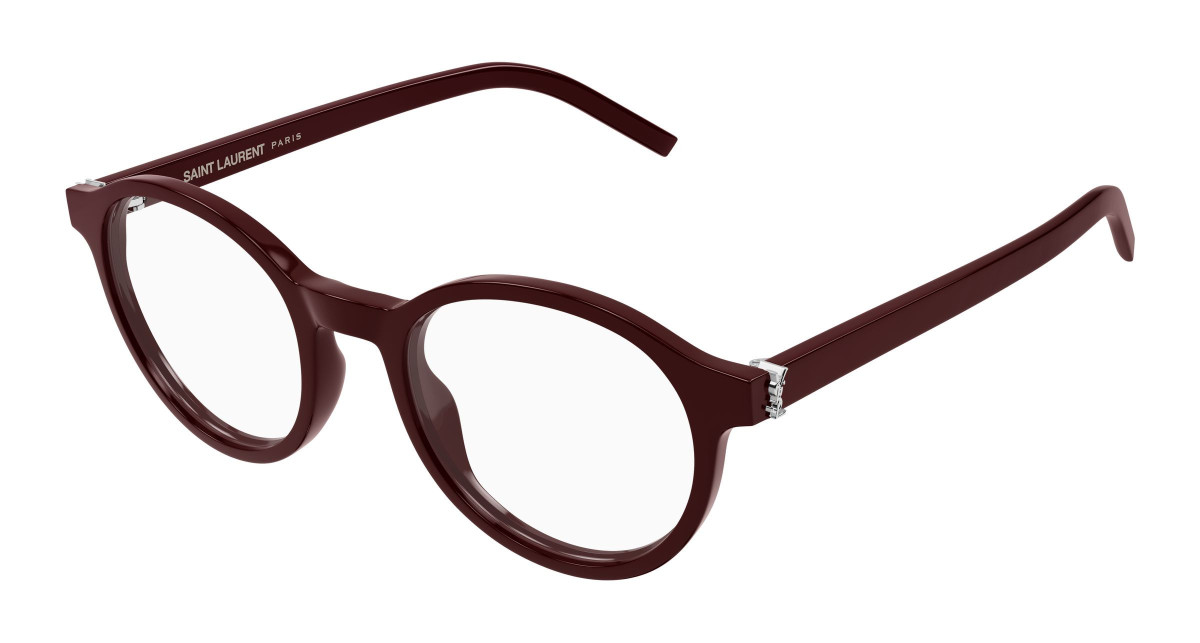 Saint Laurent Eyeglasses SL M163 006 Burgundy