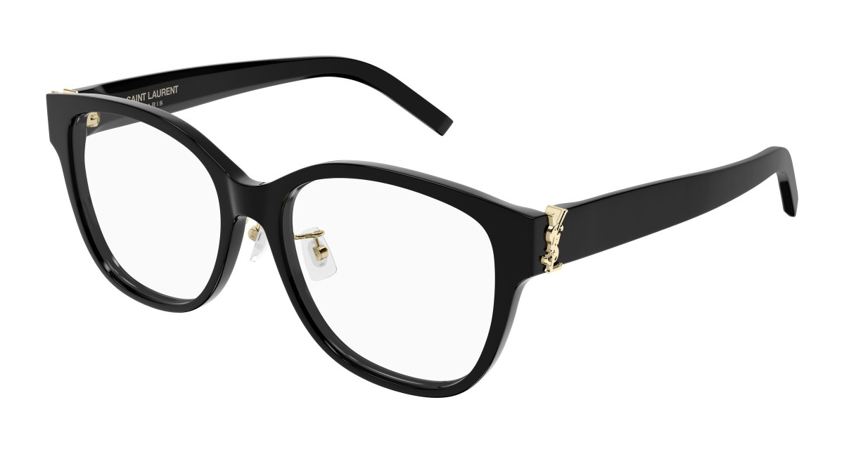 Saint Laurent Eyeglasses SL M168/F 001 Black