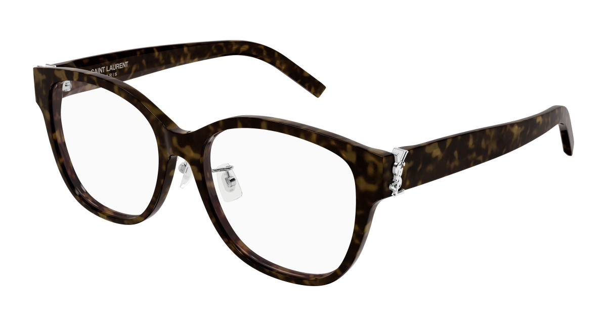Saint Laurent Eyeglasses SL M168/F 002 Havana