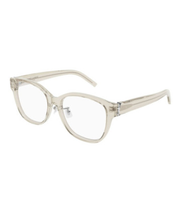 Saint Laurent Eyeglasses SL M168/F 004 Beige