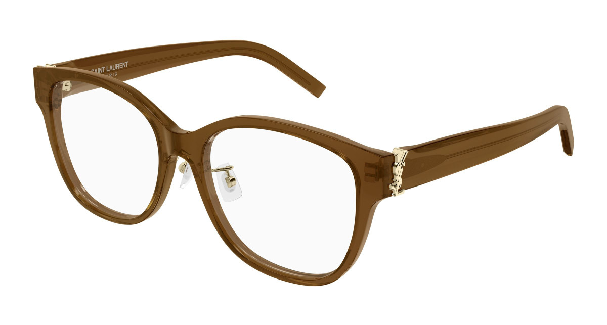 Saint Laurent Eyeglasses SL M168/F 005 Brown