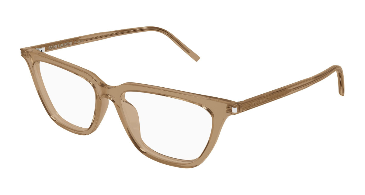 Saint Laurent Eyeglasses SL 889 SULPICE THIN OPT 005 Brown