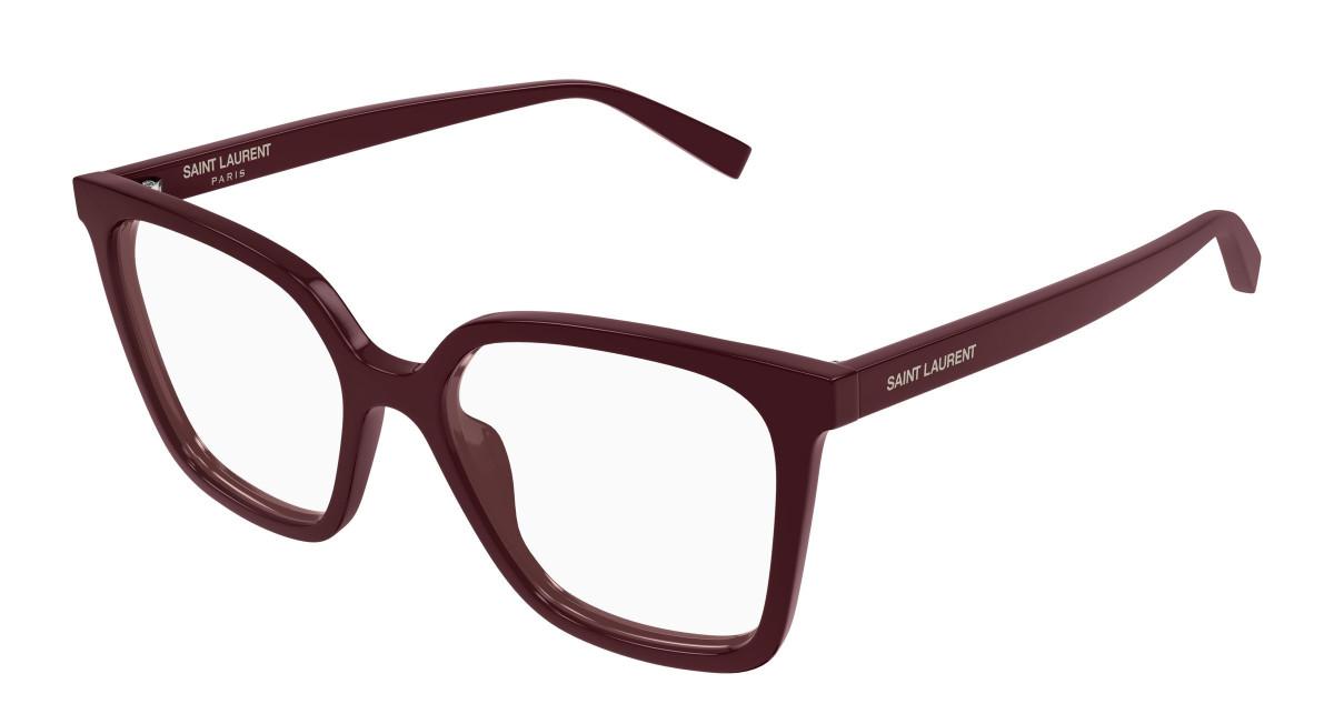 Saint Laurent Eyeglasses SL 910 003 Burgundy