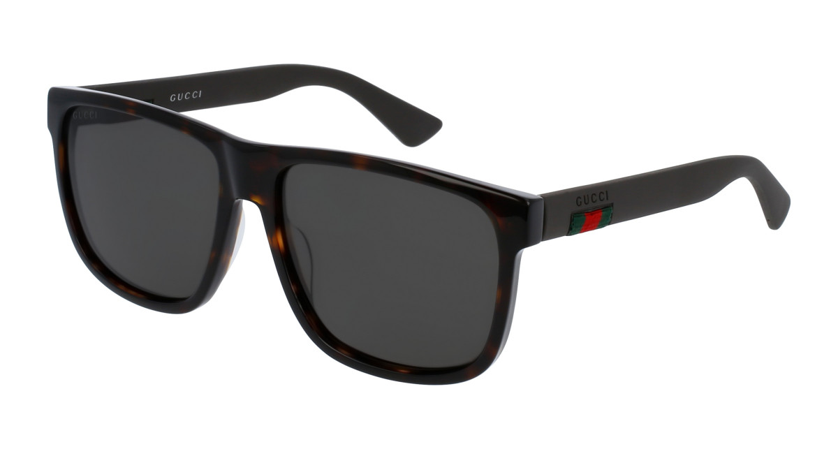 Gucci Sunglasses GG0010S 003 Havana