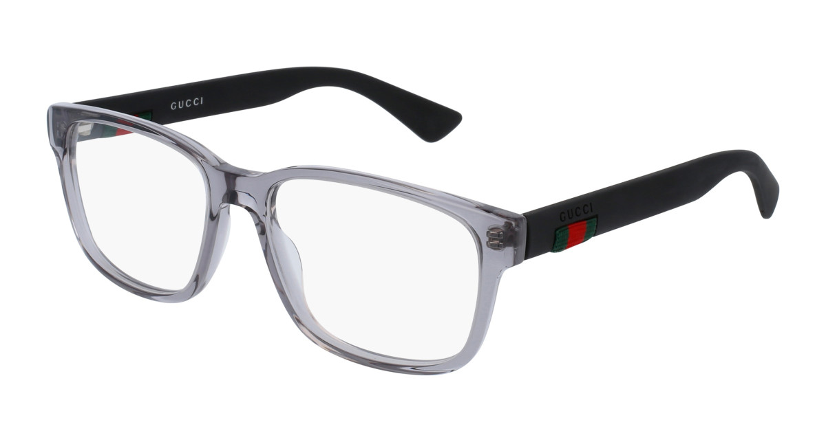 Gucci Eyeglasses GG0011O 007 Grey