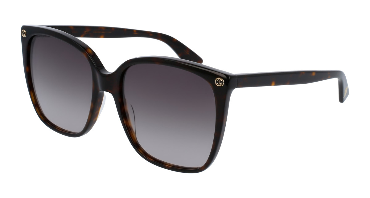 Gucci Sunglasses GG0022S 003 Havana