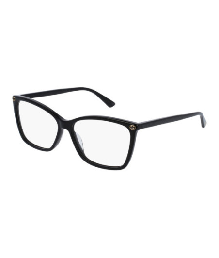 Gucci Eyeglasses GG0025O 001 Black